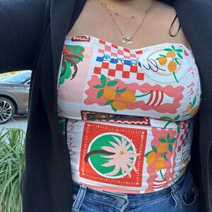 Sugarlips Colorful Patterned Top